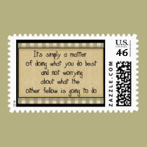 What You Do Best: Postage Stamps stamps