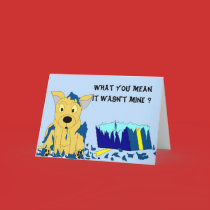 What you mean it wasn't mi... cards