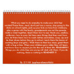 What you need to do everyday to make your child... calendars