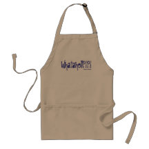 Whatahell Azul Aprons