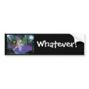Whatever Fairy bumper stickers