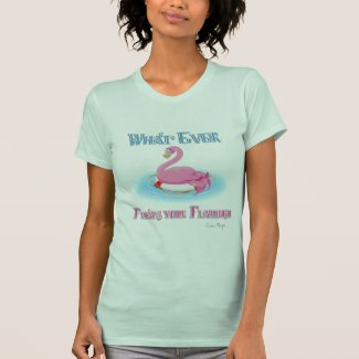 Whatever Floats Your Flamingo 2 T-shirt