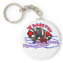 Whatever Floats Your Goat Key Chain