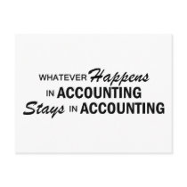 Whatever Happens - Accounting Post Cards