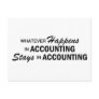 Whatever Happens - Accounting Post Cards