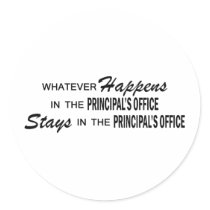 Whatever Happens - Principal's Office Sticker