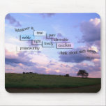 Whatever is True... mousepad mousepads