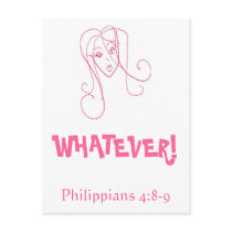 WHATEVER! postcards
