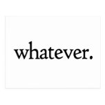 Whatever Postcard