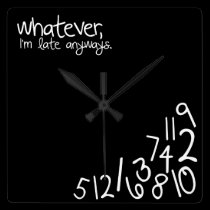 whatever wall clocks