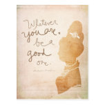 Whatever  You Are Postcard