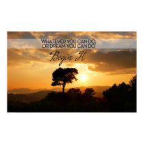 Whatever You Can Do Motivational Poster