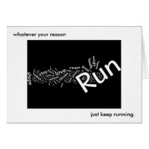 Whatever your reason, just keep running cards