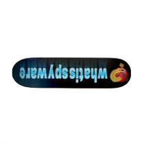 WhatIsSpyware.org Custom Skate Board