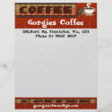 What's a coffee - Without a donut! letterhead