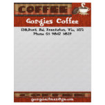 What's a coffee - Without a donut! Customized Letterhead