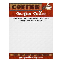 What's a coffee - Without a donut! Customized Letterhead