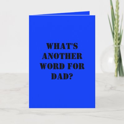 Cards For Dad