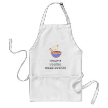 WHAT'S COOKIN GOOD LOOKIN aprons