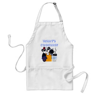 WHAT'S COOKING?  Apron by Computious