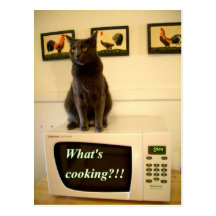what's cooking postcard
