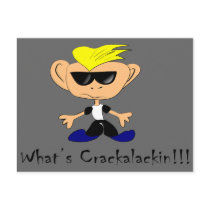Whats Crackalackin postcards