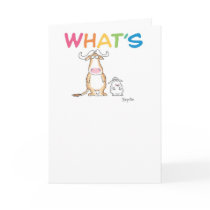 WHAT'S GNU WITH EWE? CARDS