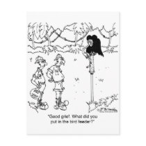 What's in The Bird Feeder? Postcards