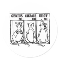 What's In The 'Rat Race' Sticker