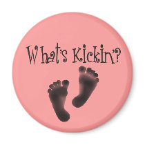 What's Kickin'? Designs magnets
