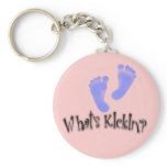 What's Kickin'? Maternity Design Keychain