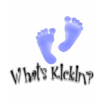 What's Kickin'? Maternity Designs t-shirts by lharlow What's Kickin'? Maternity Designs t-shirts
