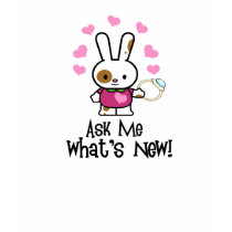 What's New? CUTE Engagement Bunny t-shirts