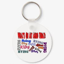 Whats on my mind today RVING keychains by Theholidayshoppe Whats on my mind today RVING keychains