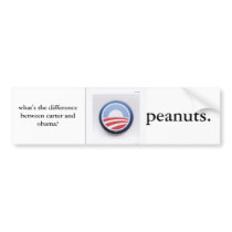 what's the difference between carter and obama? bumper sticker