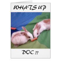 whats up doc?? cards