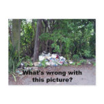 What's wrong with this picture? postcard