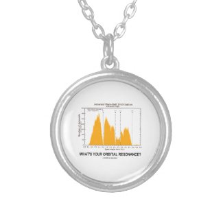 What's Your Orbital Resonance? (Astronomy Humor) Personalized Necklace