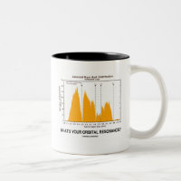 What's Your Orbital Resonance? (Astronomy Humor) Two-Tone Coffee Mug