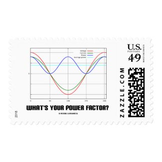 What's Your Power Factor? (Physics) Stamps