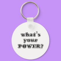 What's your Power? keychains