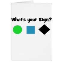 What's Your Sign? Cards