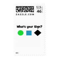 What's Your Sign? Postage Stamps