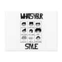 whats your style kids postcards