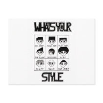 whats your style kids postcards by blackstar5 whats your style kids postcards