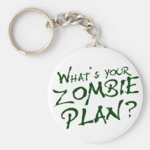 What's Your Zombie Plan? Key Chain