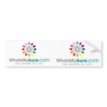 WhatsMyAura Bumper Sticker