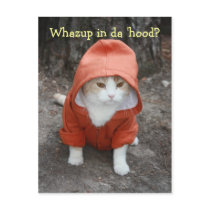 Whazup in da 'hood? post cards