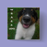 WHAZZUP?! Dog. buttons