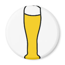 wheat beer octoberfest magnets